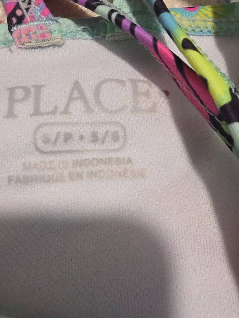 The Children's Place Aqua Butterfly Print One-Piece Swimsuit